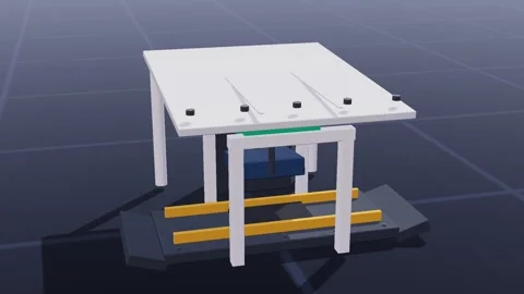 Battery swap station ev charging 3d loop 3D animation seamless loop Stock-Footage 341779629