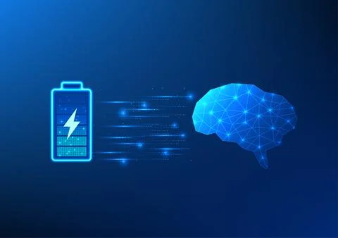 Battery technology background that stores electrical energy supplies power .. Stockillustratie