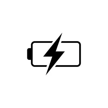 Battery vector icon. battery charge level. battery Charging icon Stock Illustration