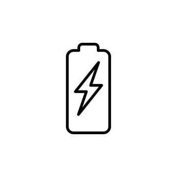Battery vector icon. battery charge level. battery Charging icon Stock Illustration