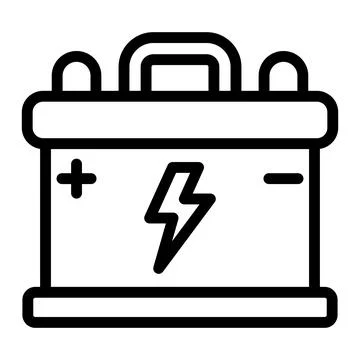Battery Vector Icon Design Illustration Stock Illustration