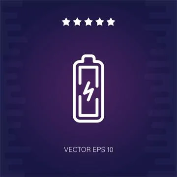 Battery vector icon Stock-Illustration
