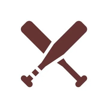 Batting Bats Stock Illustration