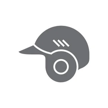 Batting Helmet Stock Illustration