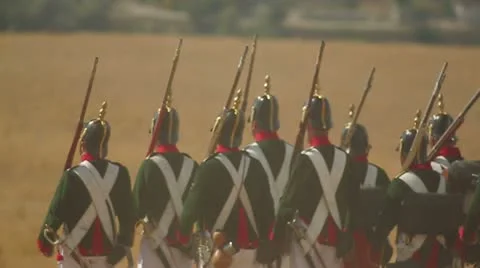 Battle of 1812 Stock Footage 20462308