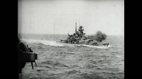 Battle of Atlantic 1939 Stock Footage 143578650