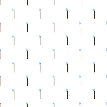 Battle axe pattern repeating on white background 스톡 일러스트