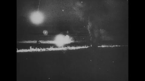 Battle of Berlin. The Red Army offensive Stock Footage 244474482