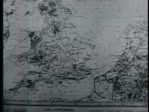 The Battle of Britain during World War II. Stock Footage 74737402