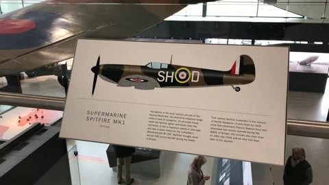 BATTLE OF BRITAIN MUSEUM 9 Stock Footage 135184697