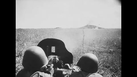 Battle of Brody. Operation Barbarossa Stock Footage 261184953