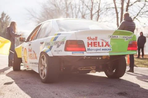  Battle drift car Stock Photos