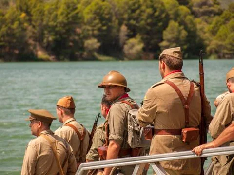 Battle of the Ebro Stock Photos