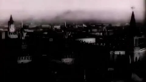 Battle of Moscow 1941 Soviet forces defend city from Nazi invasion Stock-Footage 330263116