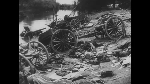 Battle of Poland Stock Footage 253710175