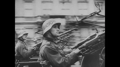 Battle of Poland Stock Footage 253711276