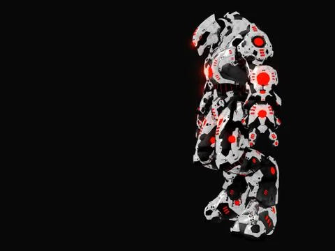 Battle robot Stock-Illustration