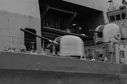 Battle ship Stock Photos