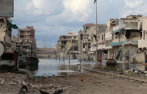 Battle in Sirte, Libya - 13 Oct 2011 Stock Photos