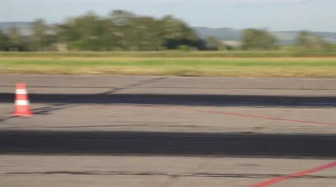 Battle of two rivals on the racetrack Stock Footage 52458602