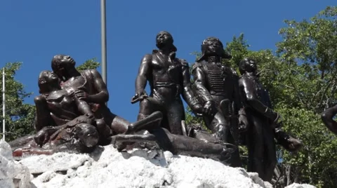 The Battle of Vertières Monument Stock Footage 51201990