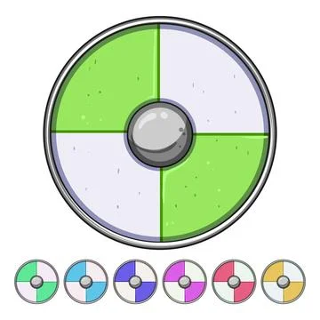Battle viking shield cartoon vector graphic Stock Illustration