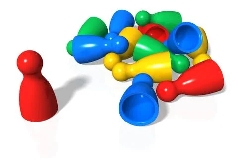 Battle winner Stock Illustration