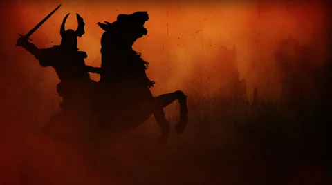 Battlefield animation Video stock 34487831