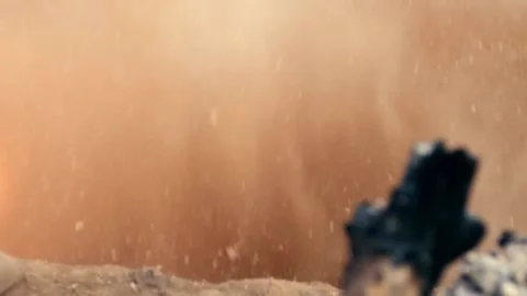 The battlefield charge Stock Footage 235265898