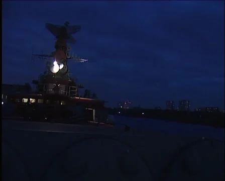 Battleship at night Vidéo 979863