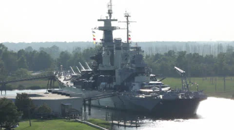 Battleship, static Stock Footage 24634671