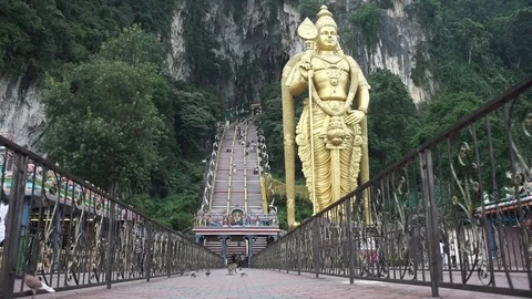 Batu Caves Stock Footage 81282289