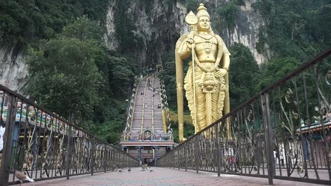 Batu Caves Video stock 101494207