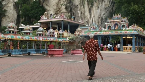 Batu Caves Stock Footage 101494535