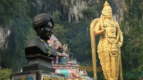 Batu Caves Video stock 101494560