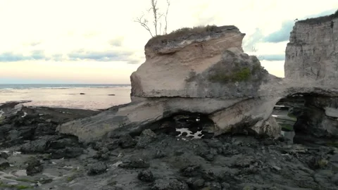 Batu parunu beach Stock Footage 141285872