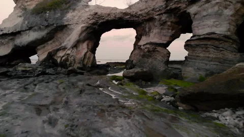 Batu parunu beach Stock Footage 141286154