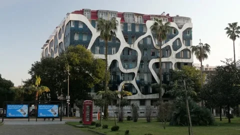 Batumi architecture Stock Footage 227105102
