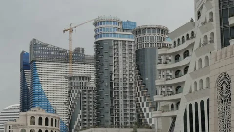 Batumi architecture Stock Footage 227105116