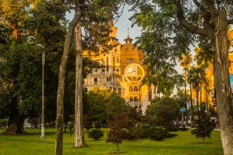 Batumi sights of the city Stock Photos