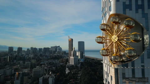 Batumi Tower Stock Footage 241678134