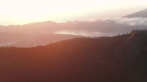 Batur with people Vídeos de archivo 96368347