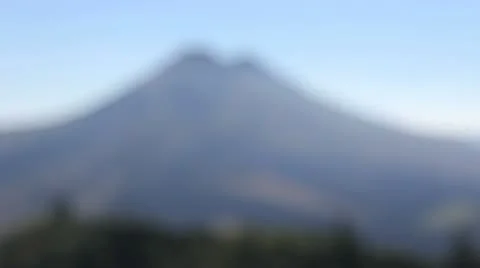 Batur Volcano Bali - Focus Pull - Static 動画素材 11259680