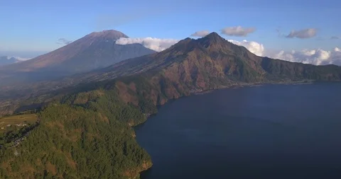 Batur volcano Stock Footage 95969982