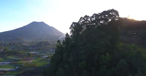 Batur volcano Stock Footage 227754994
