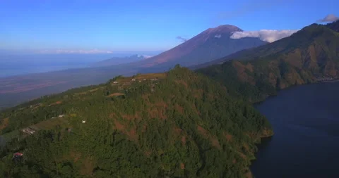 Batur volcano Stock Footage 227756958