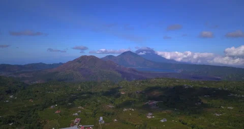 Batur volcano Stock Footage 227757438