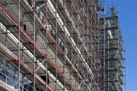 Baugerüst Stock Photos