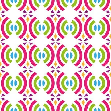 Bauhaus geometric pattern background, vector abstract geometric circle, trian 스톡 일러스트
