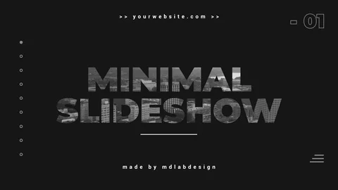 Bauhaus - Minimal Opener After Effects stock